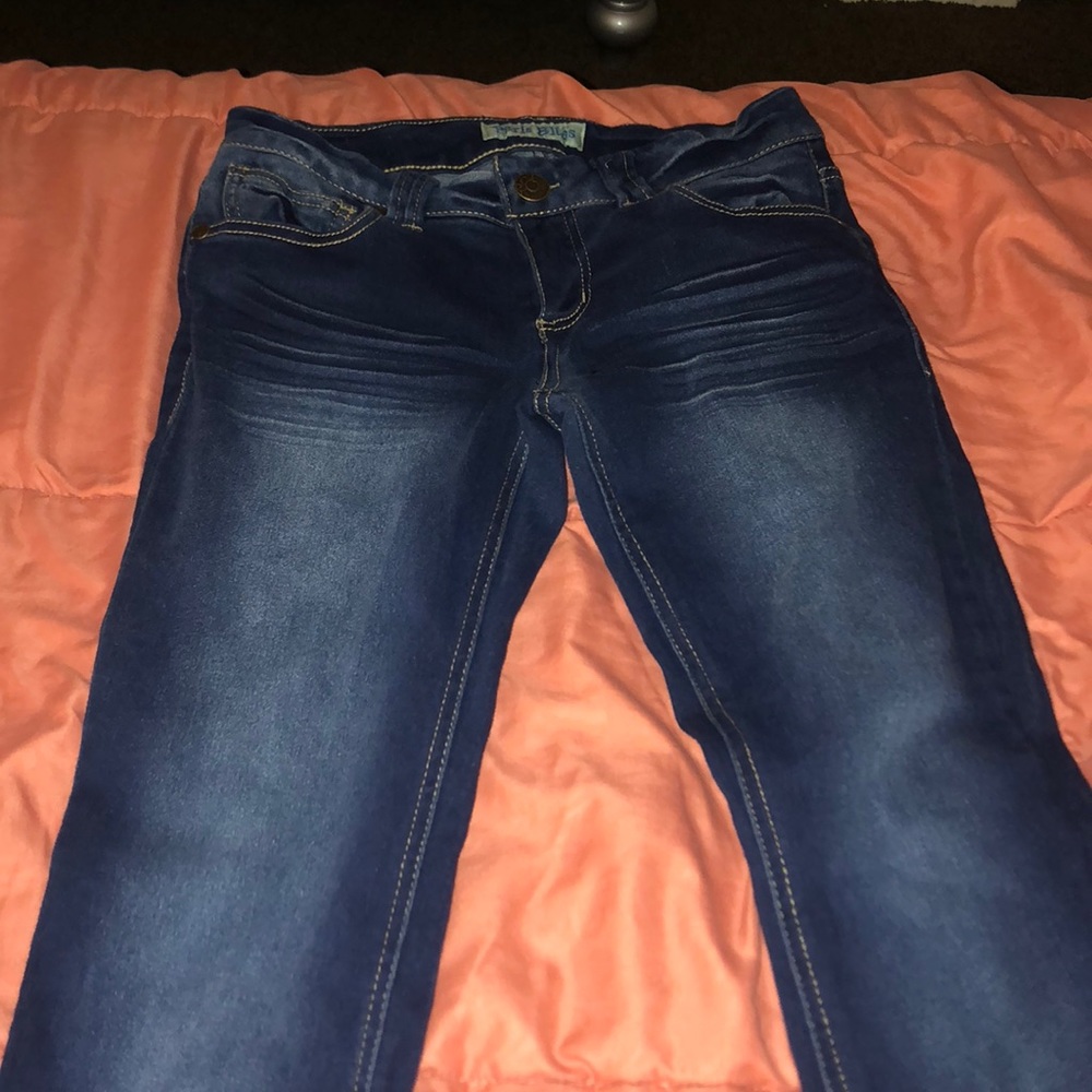 jeans size 7 can fit any size below for most part